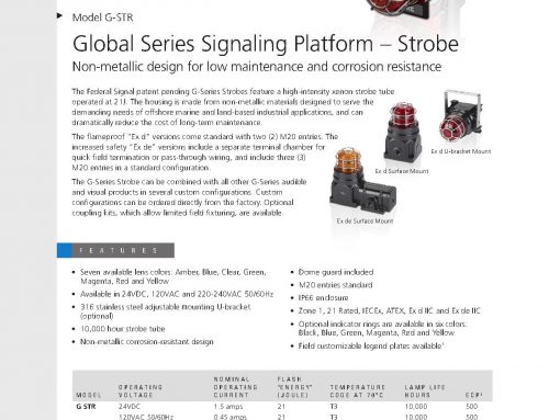 Federal Signal Global Series Industrial Strobe
